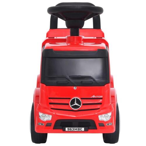 Gåbil Mercedes-Benz lastbil rød