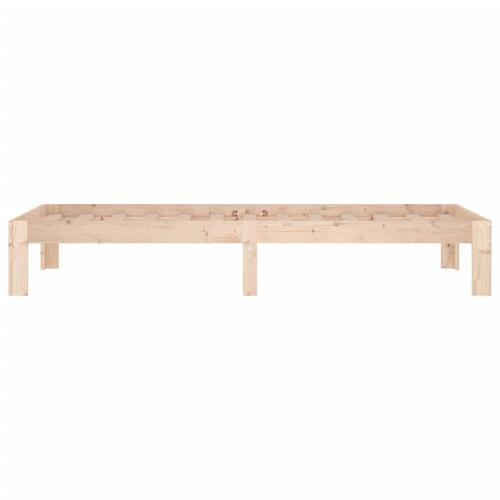 Sengeramme 75x190 cm massivt træ