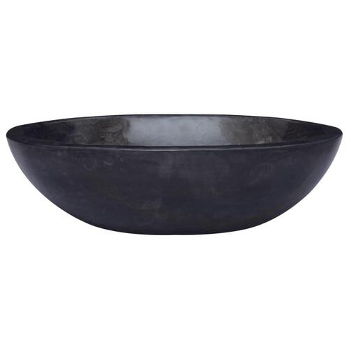 Håndvask 53x40x15 cm marmor sort