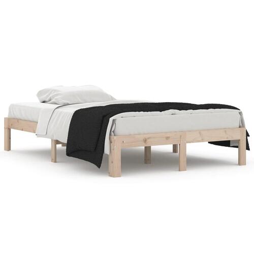 Sengeramme 120x190 cm massivt træ
