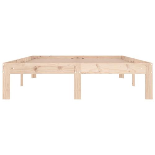 Sengeramme 120x190 cm massivt træ