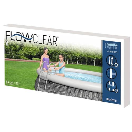 Bestway poolstige med 2 trin Flowclear 84 cm