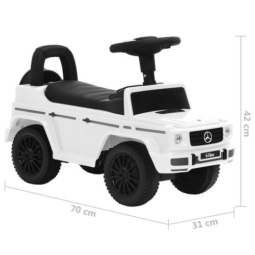 Gåbil Mercedes-Benz G63 hvid