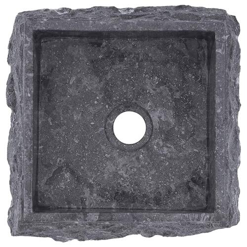 Håndvask 30x30x13 cm marmor grå