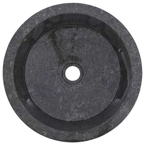 Håndvask Ø40x15 cm marmor grå