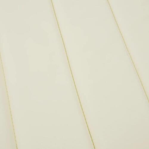 Hynde til liggestol 200x60x3 cm oxfordstof cremefarvet
