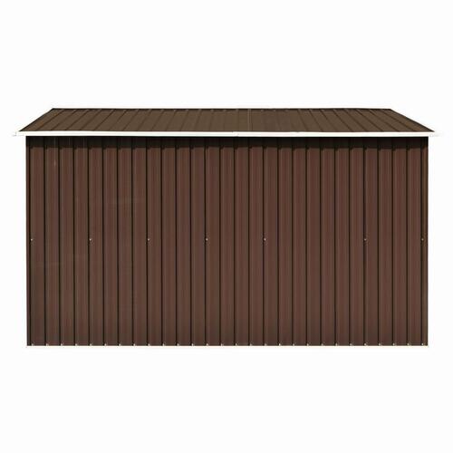 Haveskur 257x298x178 cm metal brun
