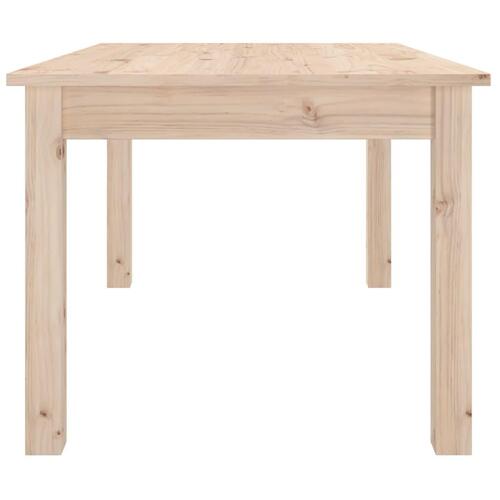 Sofabord 80x50x40 cm massivt fyrretræ