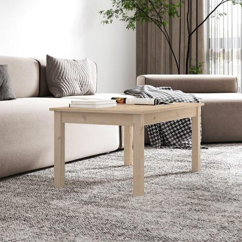 Sofabord 80x50x40 cm massivt fyrretræ