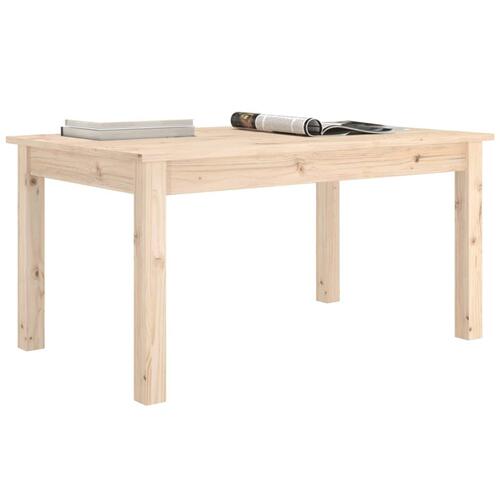 Sofabord 80x50x40 cm massivt fyrretræ