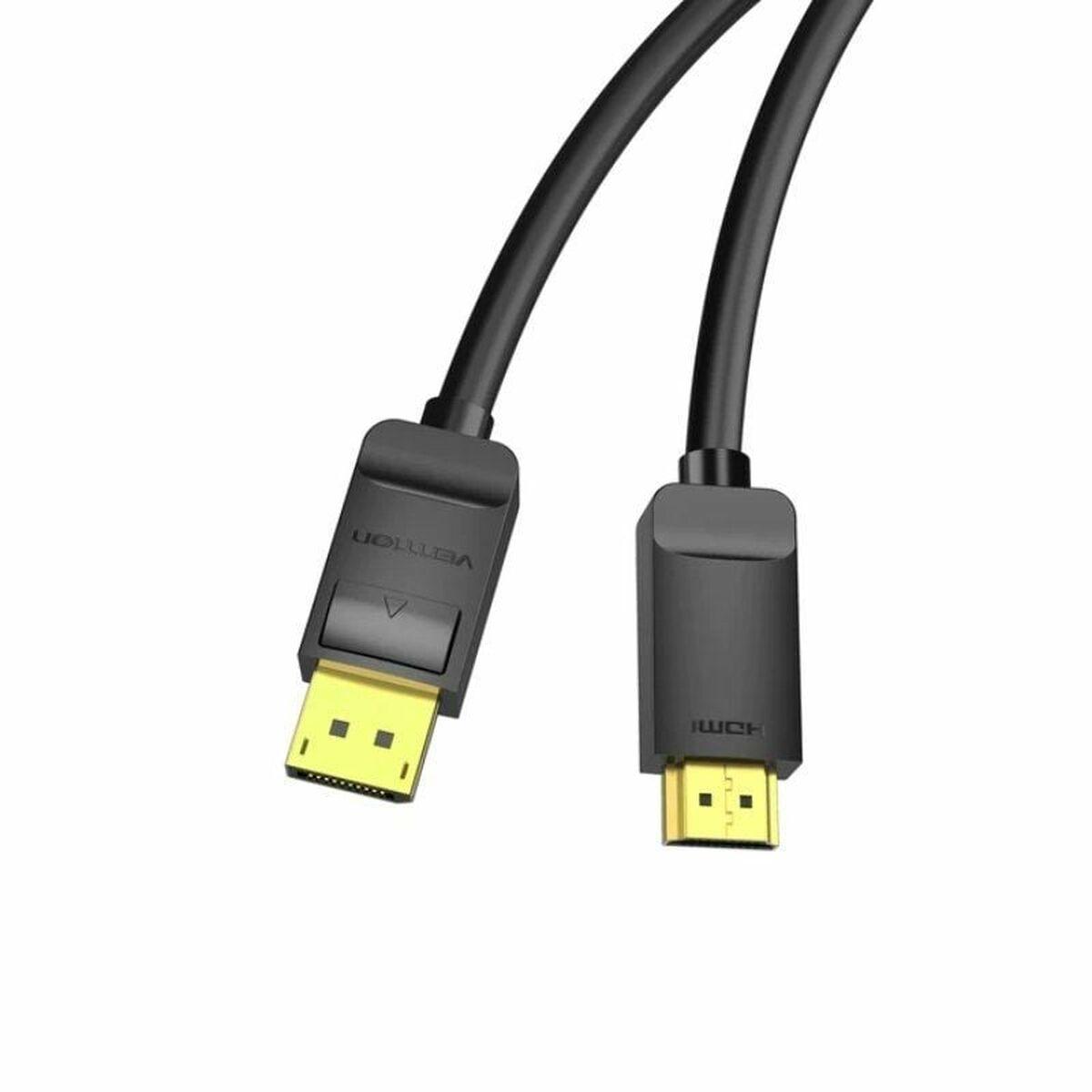 HDMI-kabel Vention HADBG 1,5 m Sort