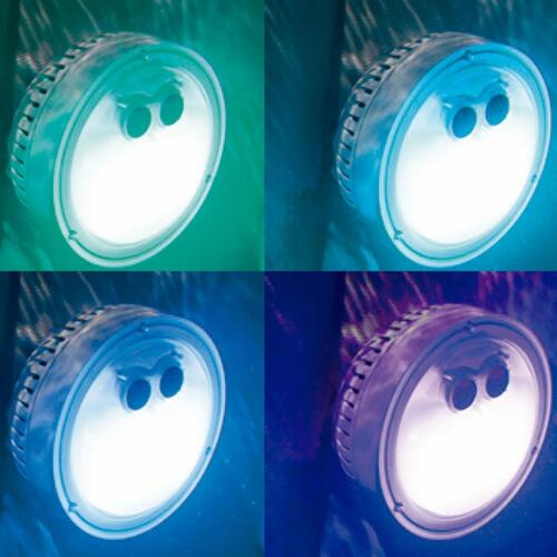 LED Lampe Intex 28503 Multifarvet (8 enheder)