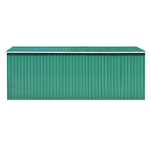 Haveskur 257x489x181 cm metal grøn