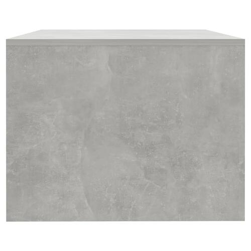 Sofabord 102x55x42 cm konstrueret træ betongrå