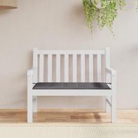 Hynde til havebænk 100x50x3 cm oxfordstof antracitgrå