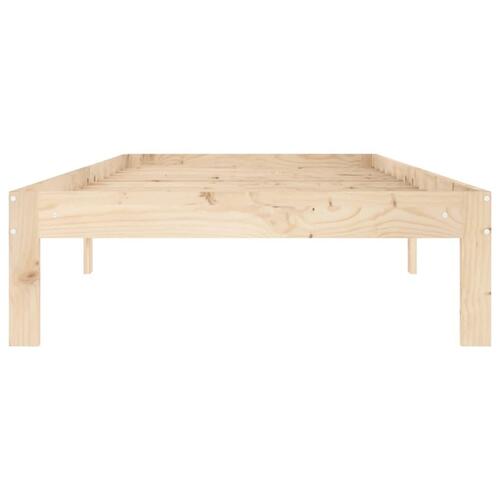 Sengeramme 90x200 cm massivt fyrretræ