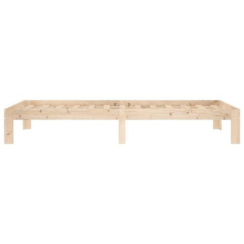 Sengeramme 90x200 cm massivt fyrretræ