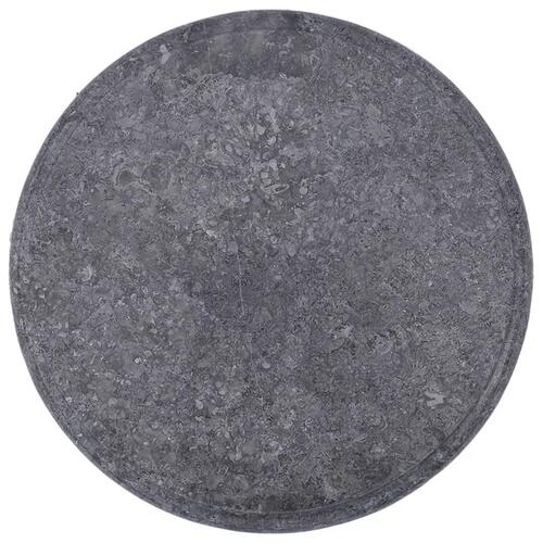 Bordplade Ø40x2,5 cm marmor grå