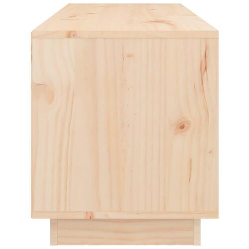 Tv-bord 105x34x40 cm massivt fyrretræ