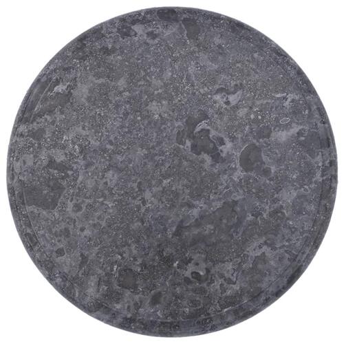 Bordplade Ø40x2,5 cm marmor grå