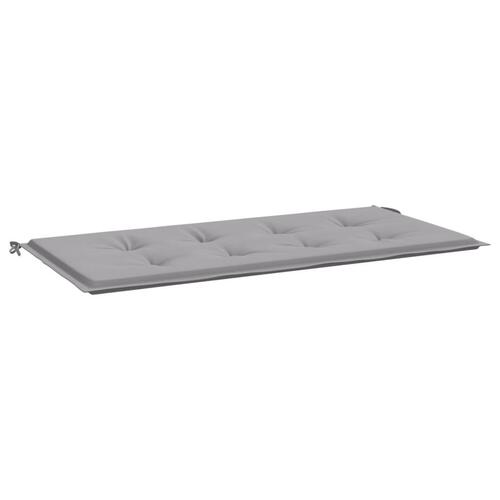 Hynde til havebænk 120x50x4 cm oxfordstof grå