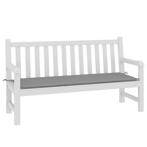Hynde til havebænk 150x50x4 cm stof grå