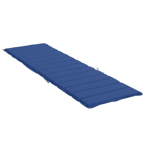 Hynde til liggestol 200x70x3 cm oxfordstof kongeblå