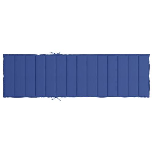 Hynde til liggestol 200x70x3 cm oxfordstof kongeblå