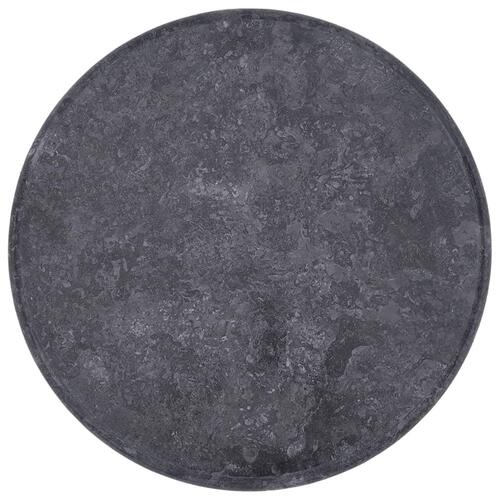 Bordplade Ø50x2,5 cm marmor grå