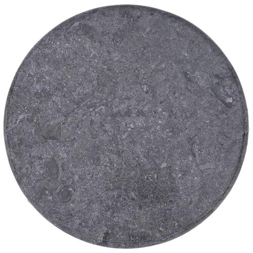 Bordplade Ø50x2,5 cm marmor grå