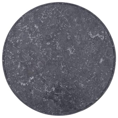 Bordplade Ø50x2,5 cm marmor grå