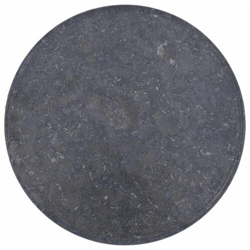 Bordplade Ø60x2,5 cm marmor grå