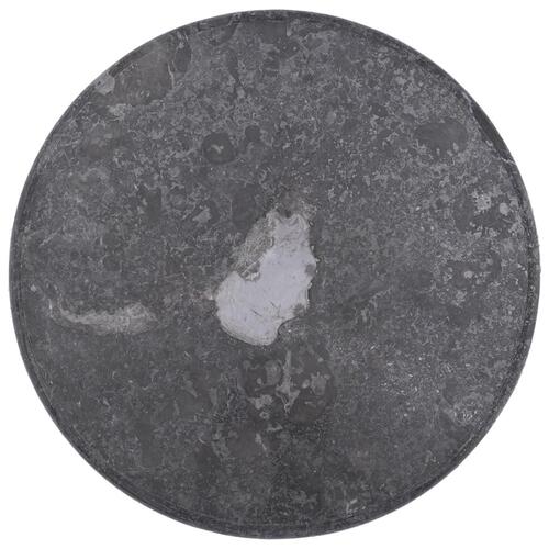 Bordplade Ø60x2,5 cm marmor grå