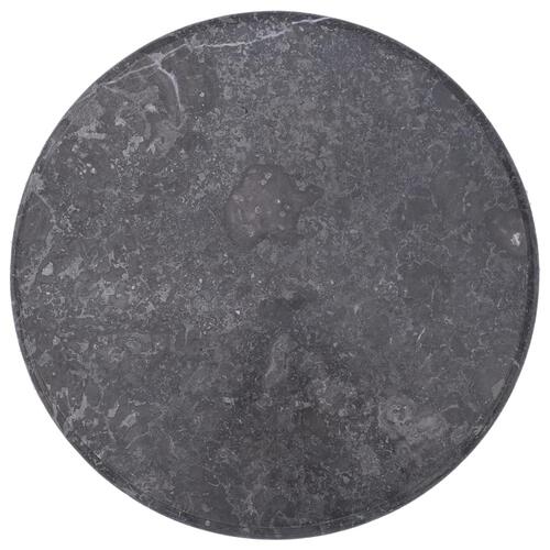 Bordplade Ø60x2,5 cm marmor grå