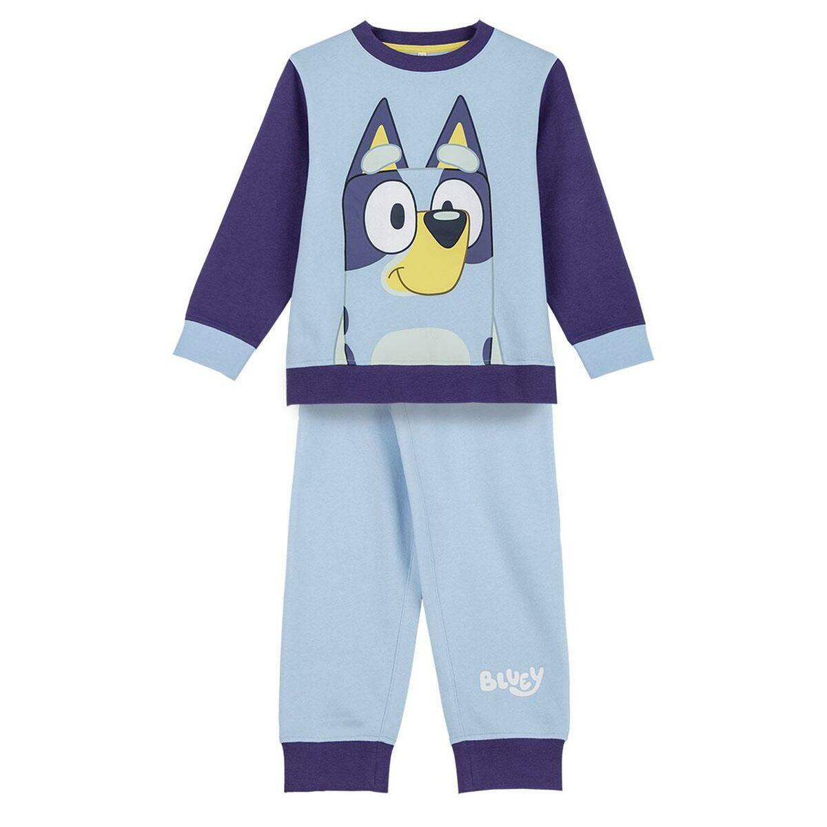 Træningsdragt til børn Bluey Blå 6 år