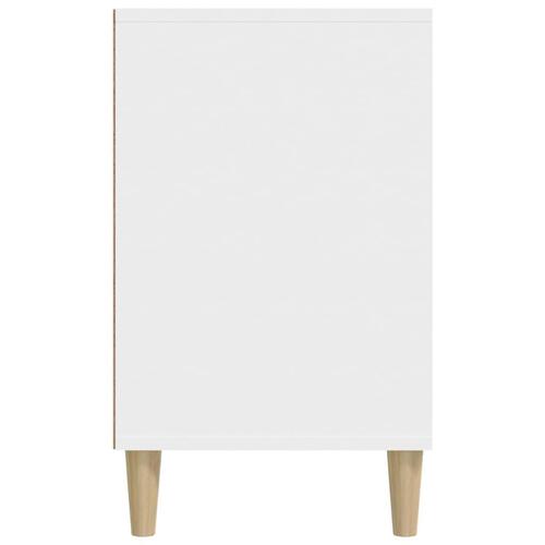 Skoreol 102x36x60 cm konstrueret træ hvid