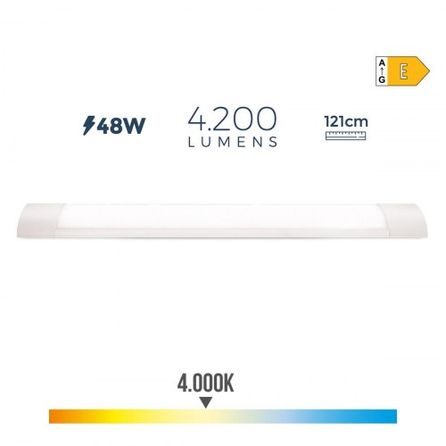 EDM Product LED lysstofrør 48 W - 4.200 lm, 4.000 K, 121 cm