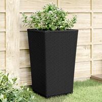 Plantekurve 2 stk. 32,5x32,5x57 cm PP sort