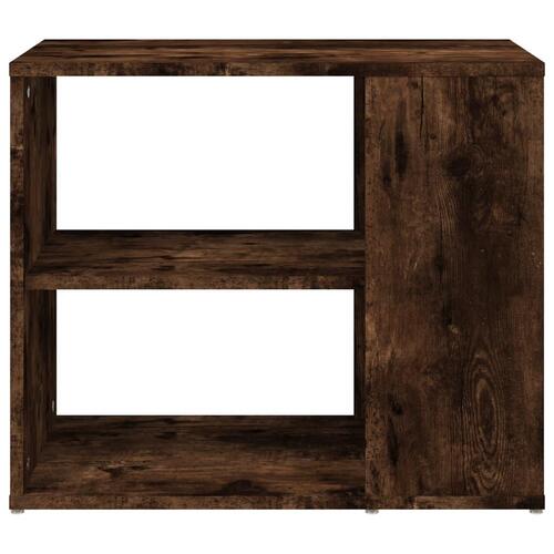 Sideskab 60x30x50 cm konstrueret træ røget egetræsfarve