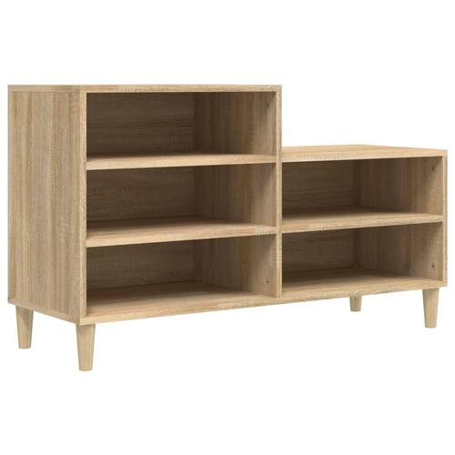 Skoreol 102x36x60 cm konstrueret træ sonoma-eg