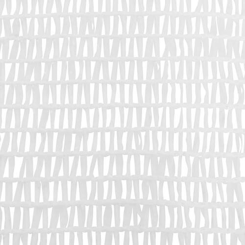 Afskærmning 1x50 m 75 g/m² HDPE hvid