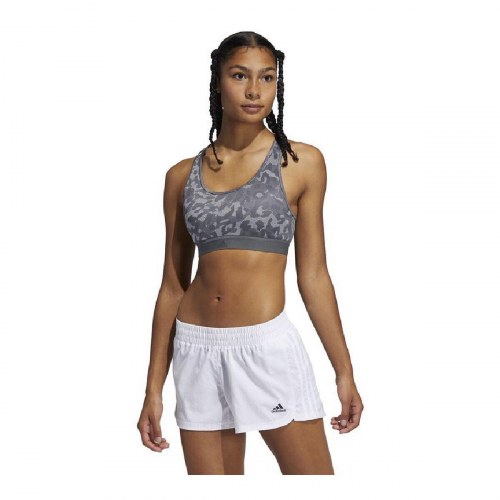 Adidas Sports-BH Believe This - Medium Support, mørkegrå (L)