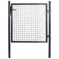 Havelåge i trådnet galvaniseret stål 85,5 x 100 cm grå