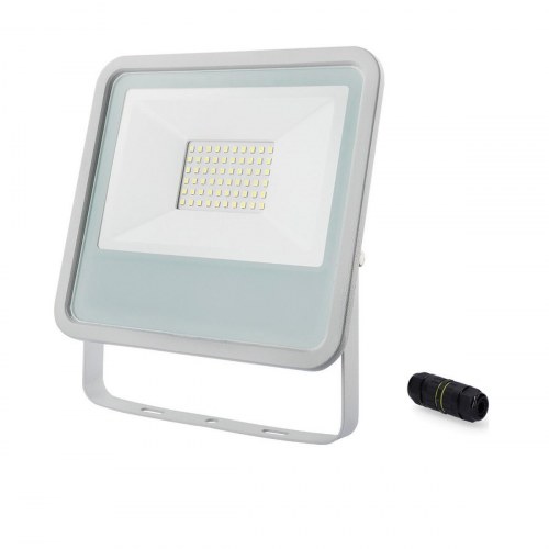 LED projektør til have EDM 70375 - hvid, 50 W, 3.500 lm, 6400 K
