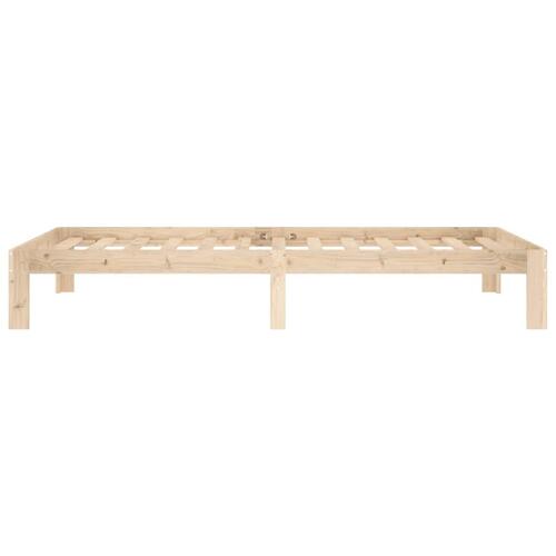 Sengeramme 100x200 cm massivt fyrretræ