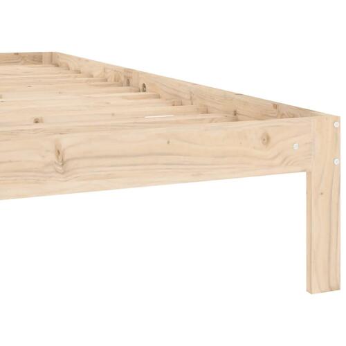 Sengeramme 100x200 cm massivt fyrretræ