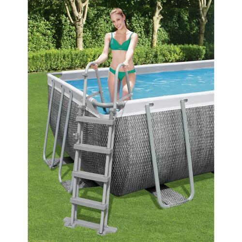 Bestway Flowclear poolstige med 4 trin 122 cm
