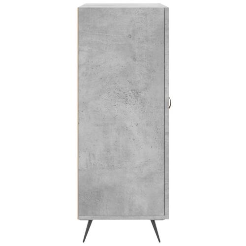 Skænk 69,5x34x90 cm konstrueret træ betongrå