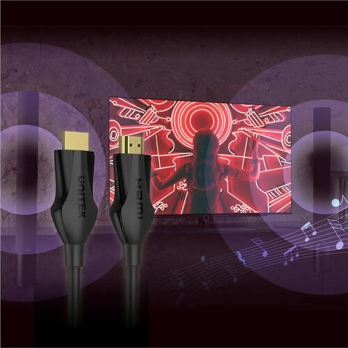 HDMI-kabel Unitek C11060BK-2M 4K Ultra HD 2 m