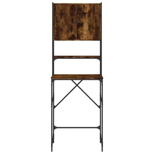 Vaskemaskineskab 68x48,5x194 cm røget egetræsfarve